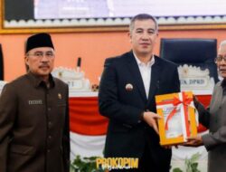 Rapat Paripurna  Dengarkan LKPJ Tahun 2023 Pemkab Pesawaran
