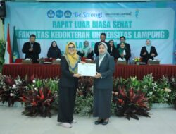 Rayakan Dies Natalis ke-22, FK Unila Gelar Rapat Senat