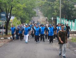FMIPA Unila Gelar Jalan Sehat dan Donor Darah