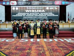 Unila Gelar Wisuda Periode Tiga 2024/2025