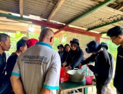 Mahasiswa  KKN Unila Adakan Pengenalan Budidaya Maggot