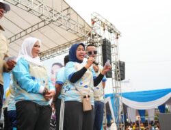 Rektor Unila Hadiri Jalan Sehat HUT ke-343 Kota Bandar Lampung